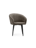 Стул мягкий «Моншау», на металлокаркасе, обивка marseille 16 данс, цвет коричневый/чёрный  (артикул 10997765)  большой выбор товаров оптом и в розницу по низким ценам с доставкой