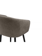 Стул мягкий «Моншау», на металлокаркасе, обивка marseille 16 данс, цвет коричневый/чёрный  (артикул 10997765)  большой выбор товаров оптом и в розницу по низким ценам с доставкой