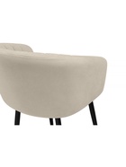 Стул мягкий «Моншау», на металлокаркасе, обивка marseille 2, цвет бежевый/чёрный  (артикул 10997766)  большой выбор товаров оптом и в розницу по низким ценам с доставкой