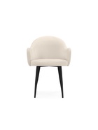 Стул мягкий «Моншау», на металлокаркасе, обивка marseille 2, цвет бежевый/чёрный  (артикул 10997769)  большой выбор товаров оптом и в розницу по низким ценам с доставкой