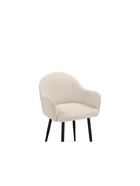 Стул мягкий «Моншау», на металлокаркасе, обивка marseille 2, цвет бежевый/чёрный  (артикул 10997769)  большой выбор товаров оптом и в розницу по низким ценам с доставкой