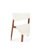 Стул пластиковый Mokka, цвет brown/milky  (артикул 10997773)  большой выбор товаров оптом и в розницу по низким ценам с доставкой