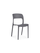 Стул пластиковый «Эгри», цвет серый  (артикул 10997775)  большой выбор товаров оптом и в розницу по низким ценам с доставкой