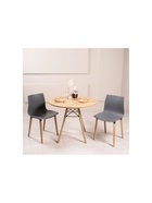 Стул пластиковый «Кобе», цвет серый  (артикул 10997776)  большой выбор товаров оптом и в розницу по низким ценам с доставкой