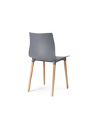 Стул пластиковый «Кобе», цвет серый  (артикул 10997776)  большой выбор товаров оптом и в розницу по низким ценам с доставкой