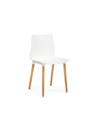 Стул пластиковый «Кобе», цвет белый  (артикул 10997777)  большой выбор товаров оптом и в розницу по низким ценам с доставкой