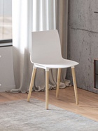 Стул пластиковый «Кобе», цвет белый  (артикул 10997777)  большой выбор товаров оптом и в розницу по низким ценам с доставкой