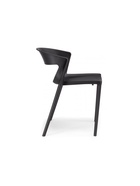 Стул пластиковый «Градно», цвет чёрный  (артикул 10997778)  большой выбор товаров оптом и в розницу по низким ценам с доставкой