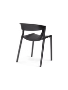 Стул пластиковый «Градно», цвет чёрный  (артикул 10997778)  большой выбор товаров оптом и в розницу по низким ценам с доставкой