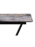 Стол на тумбе кухонный раздвижной «Бугун», 1200(1600)×800×770 мм, цвет чёрный  (артикул 10997784)  большой выбор товаров оптом и в розницу по низким ценам с доставкой