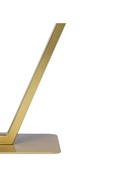 Стол на тумбе кухонный раздвижной «Бугун», 1200(1600)×800×770 мм, цвет белый/золото  (артикул 10997785)  большой выбор товаров оптом и в розницу по низким ценам с доставкой