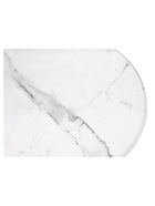 Стол кухонный «Тулип», 800×800×730 мм, цвет мрамор белый/белый  (артикул 10997801)  большой выбор товаров оптом и в розницу по низким ценам с доставкой