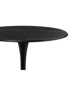 Стол кухонный «Тулип», 800×800×730 мм, цвет мрамор чёрный/чёрный  (артикул 10997802)  большой выбор товаров оптом и в розницу по низким ценам с доставкой