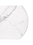 Стол кухонный «Тулип», 900×900×730 мм, цвет мрамор белый/белый  (артикул 10997803)  большой выбор товаров оптом и в розницу по низким ценам с доставкой