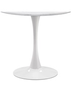 Стол кухонный «Тулип», 900×900×730 мм, цвет мрамор белый/белый  (артикул 10997803)  большой выбор товаров оптом и в розницу по низким ценам с доставкой