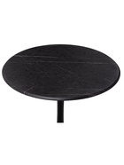 Стол кухонный «Тулип», 900×900×730 мм, цвет мрамор чёрный/чёрный  (артикул 10997804)  большой выбор товаров оптом и в розницу по низким ценам с доставкой