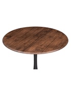 Стол кухонный «Тулип», 900×900×730 мм, цвет орех кантри/чёрный  (артикул 10997805)  большой выбор товаров оптом и в розницу по низким ценам с доставкой