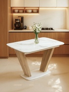 Стол кухонный керамический раздвижной «Петир», 1200(1600)×800×750 мм, цвет дуб монтана - Фото 2