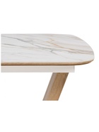 Стол кухонный керамический раздвижной «Петир», 1200(1600)×800×750 мм, цвет дуб монтана - Фото 14