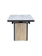 Стол кухонный керамический раздвижной «Саливан», 1800(2600)×900×770 мм, цвет дуб монтана  (артикул 10997808)  большой выбор товаров оптом и в розницу по низким ценам с доставкой