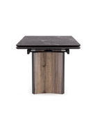 Стол кухонный керамический раздвижной «Саливан», 1800(2600)×900×770 мм, цвет дуб бомонд лофт  (артикул 10997811)  большой выбор товаров оптом и в розницу по низким ценам с доставкой