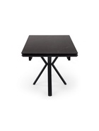 Стол кухонный керамический раздвижной «Старлайт», 1200(1800)×800×750 мм, цвет черный мрамор / черный  (артикул 10997815)  большой выбор товаров оптом и в розницу по низким ценам с доставкой