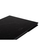 Стол кухонный керамический раздвижной «Старлайт», 1200(1800)×800×750 мм, цвет черный мрамор / черный  (артикул 10997815)  большой выбор товаров оптом и в розницу по низким ценам с доставкой