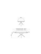 Стол кухонный керамический раздвижной «Старлайт», 1400(2000)×800×750 мм, цвет светло-серый / черный  (артикул 10997818)  большой выбор товаров оптом и в розницу по низким ценам с доставкой