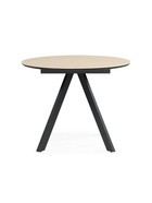 Стол кухонный керамический раздвижной «Трейси», 900(1200)×900×750 мм, цвет бежевый / черный - Фото 3