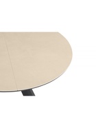 Стол кухонный керамический раздвижной «Трейси», 900(1200)×900×750 мм, цвет бежевый / черный - Фото 8