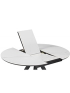 Стол кухонный керамический раздвижной «Трейси», 900(1200)×900×750 мм, цвет черный - Фото 5