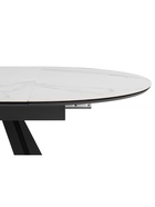 Стол кухонный керамический раздвижной «Трейси», 900(1200)×900×750 мм, цвет черный - Фото 8