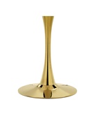 Стол кухонный керамический «Тулип», 900×900×740 мм, цвет белый мрамор / золото  (артикул 10997826)  большой выбор товаров оптом и в розницу по низким ценам с доставкой