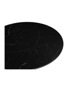 Стол кухонный керамический «Тулип», 900×900×740 мм, цвет черный мрамор / золото  (артикул 10997827)  большой выбор товаров оптом и в розницу по низким ценам с доставкой