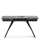 Стол кухонный керамический раздвижной «Хорсборо», 1400(2000)×800×790 мм, цвет оробико / черный  (артикул 10997831)  большой выбор товаров оптом и в розницу по низким ценам с доставкой