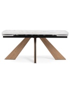 Стол кухонный керамический раздвижной «Шаннон», 1800(2400)×900×790 мм, цвет дуб монтана  (артикул 10997832)  большой выбор товаров оптом и в розницу по низким ценам с доставкой