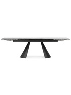 Стол кухонный керамический раздвижной «Шелтон», 1800(2600)×900×760 мм, цвет черный - Фото 4