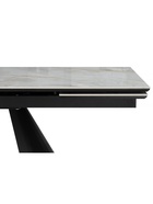 Стол кухонный керамический раздвижной «Шелтон», 1800(2600)×900×760 мм, цвет черный  (артикул 10997834)  большой выбор товаров оптом и в розницу по низким ценам с доставкой