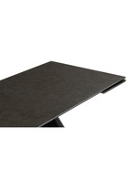 Стол кухонный керамический раздвижной «Шелтон», 1800(2600)×900×760 мм, цвет темно-серый / черный  (артикул 10997835)  большой выбор товаров оптом и в розницу по низким ценам с доставкой