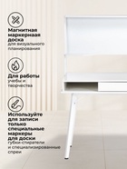 Стол компьютерный Ivor white - фото 121986464