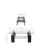 Журнальный столик CT1-052 white - фото 121986512