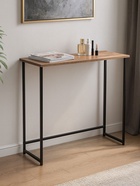 Столик консольный «Феот», 800×300×770 мм, цвет дуб велингтон  (артикул 10997846)  большой выбор товаров оптом и в розницу по низким ценам с доставкой