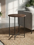 Столик журнальный «Грейс», 480×480×610 мм, цвет орех кантри / черный - фото 121986533