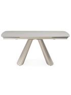 Стол кухонный керамический раздвижной Grig, 1650(2400)×900×755 мм, цвет серо-бежевый  (артикул 10997853)  большой выбор товаров оптом и в розницу по низким ценам с доставкой