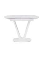 Стол кухонный керамический раздвижной «Азраун», 1100(1500)×1100×750 мм, цвет белый  (артикул 10997856)  большой выбор товаров оптом и в розницу по низким ценам с доставкой