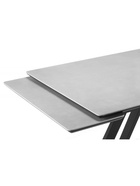 Стол кухонный керамический раздвижной «Вилли», 1200(1800)×800×750 мм, цвет светло-серый / черный  (артикул 10997865)  большой выбор товаров оптом и в розницу по низким ценам с доставкой