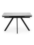 Стол кухонный керамический раздвижной «Вилли», 1200(1800)×800×750 мм, цвет светло-серый / черный  (артикул 10997865)  большой выбор товаров оптом и в розницу по низким ценам с доставкой