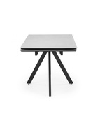 Стол кухонный керамический раздвижной «Вилли», 1200(1800)×800×750 мм, цвет светло-серый / черный  (артикул 10997865)  большой выбор товаров оптом и в розницу по низким ценам с доставкой