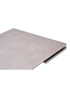 Стол кухонный керамический раздвижной «Вилли», 1400(2000)×800×750 мм, цвет светло-серый / черный  (артикул 10997867)  большой выбор товаров оптом и в розницу по низким ценам с доставкой