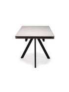 Стол кухонный керамический раздвижной «Вилли», 1400(2000)×800×750 мм, цвет светло-серый / черный  (артикул 10997867)  большой выбор товаров оптом и в розницу по низким ценам с доставкой